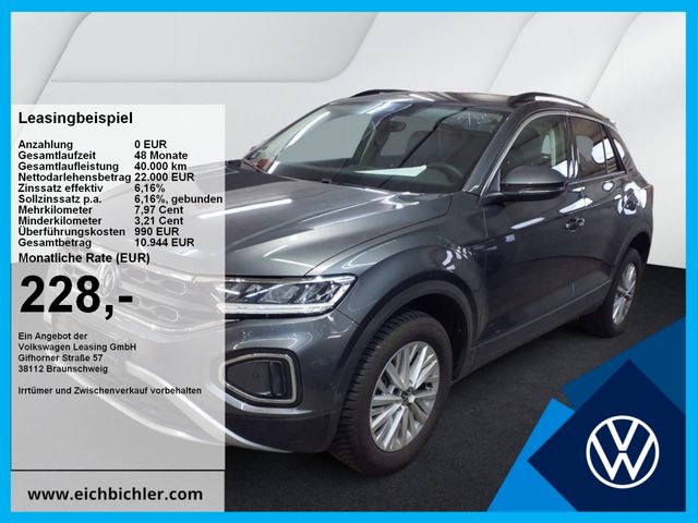 Volkswagen T-Roc Life 1.0 TSI ParkAss. LED LM KlimaA Navi