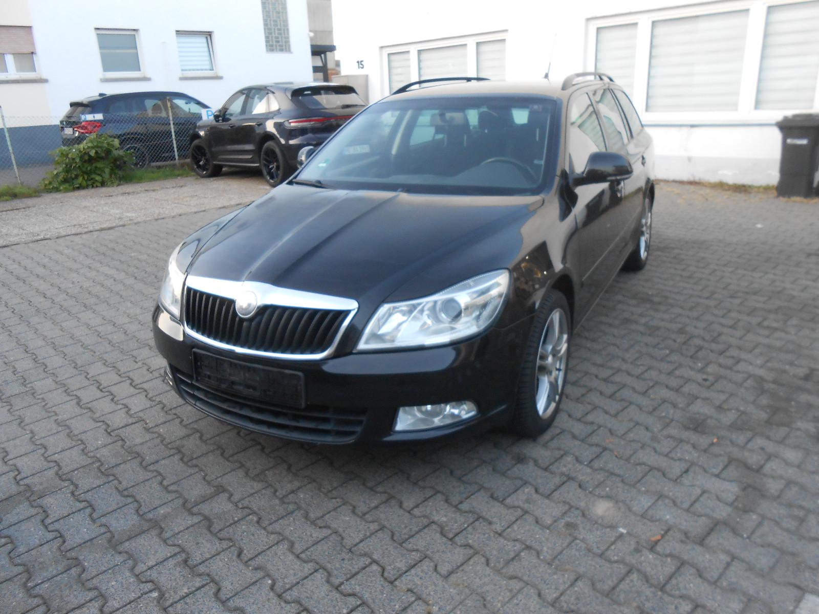 Skoda Octavia 2009 — rear view