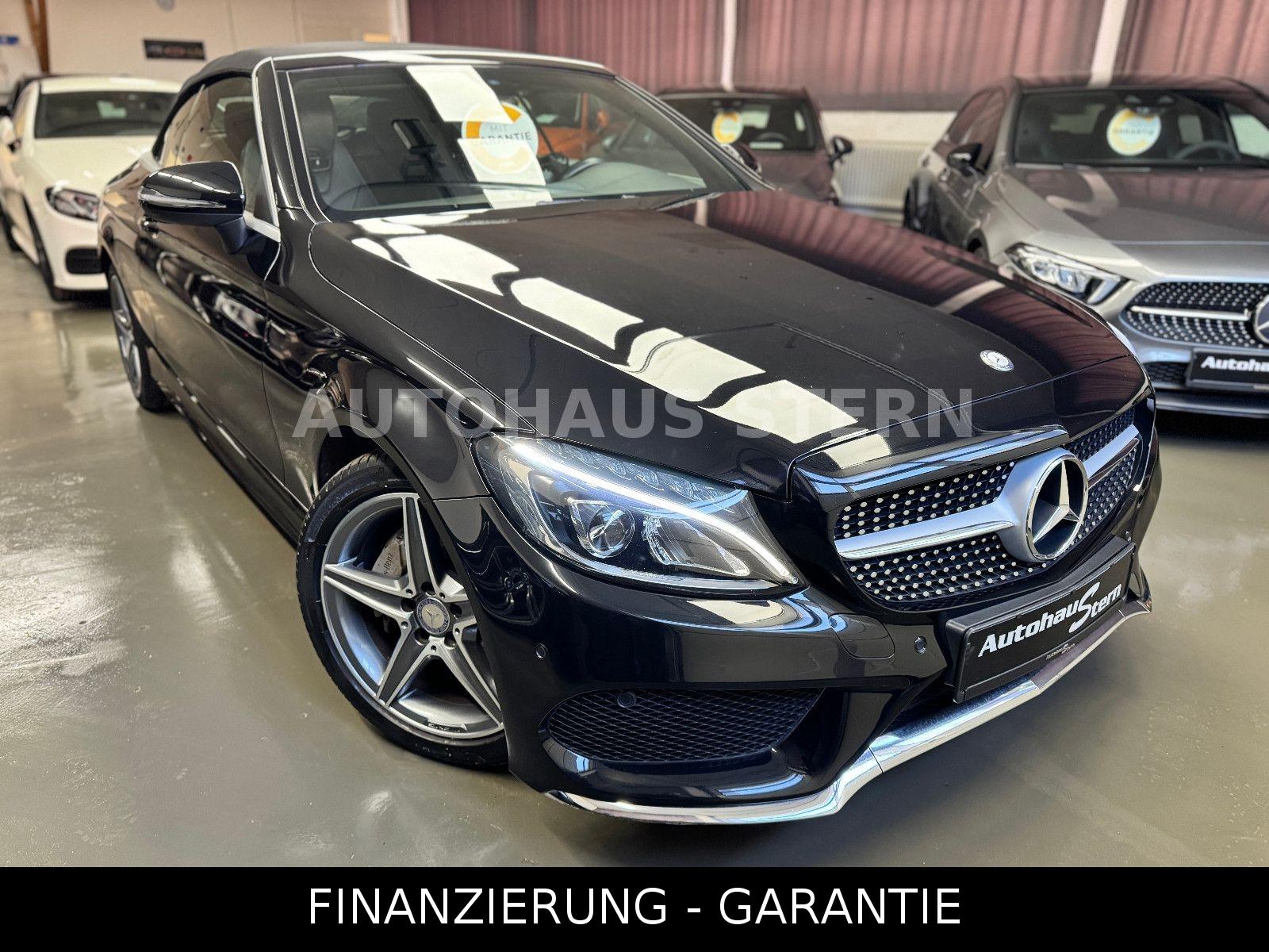 Mercedes-Benz C 200 Cabrio AMG Line 8fach LED Totwinkel Tempom