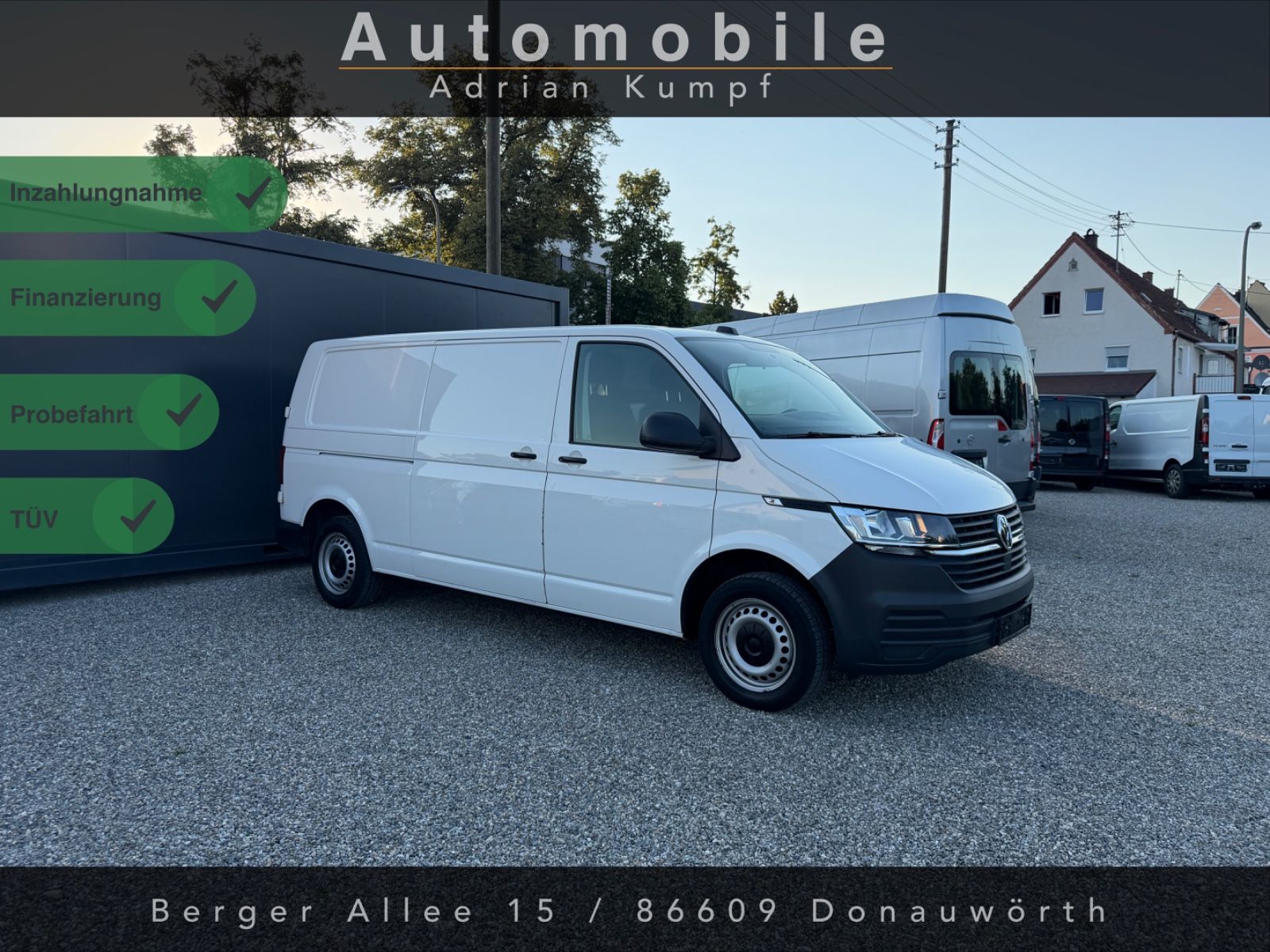 Volkswagen T6 Transporter 2020, 2.0D dīzelis, Manuāls, Balts — Latvijā