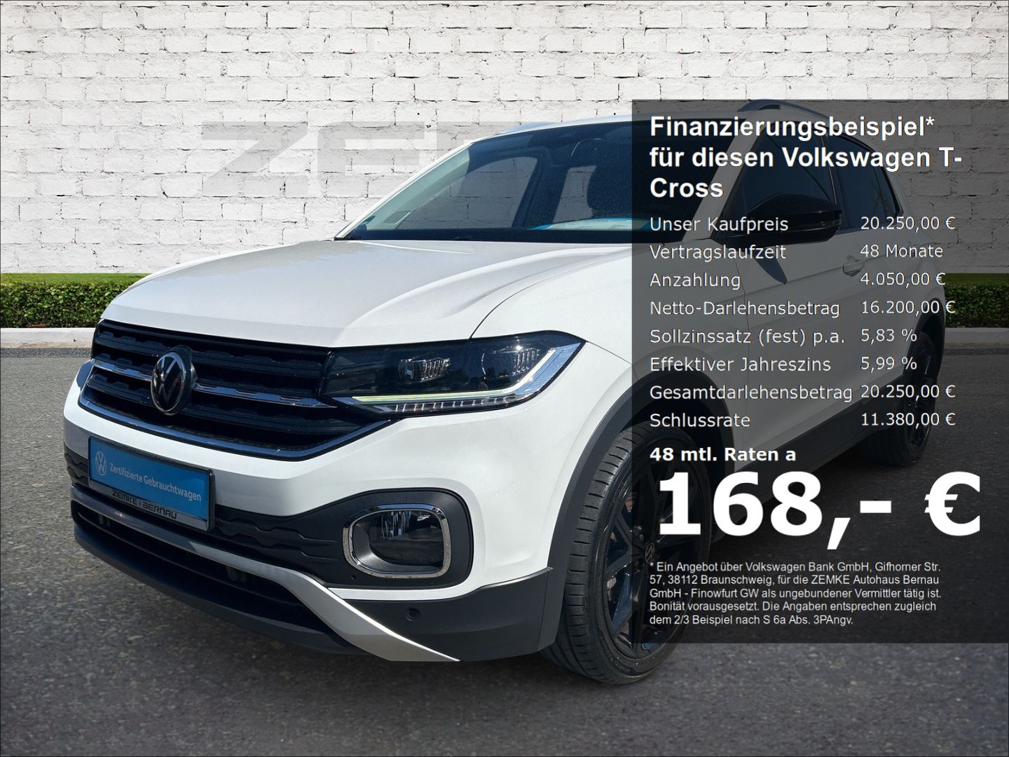 Volkswagen T-Cross 1.0 TSI DSG Style Navi Digitales Cockpit