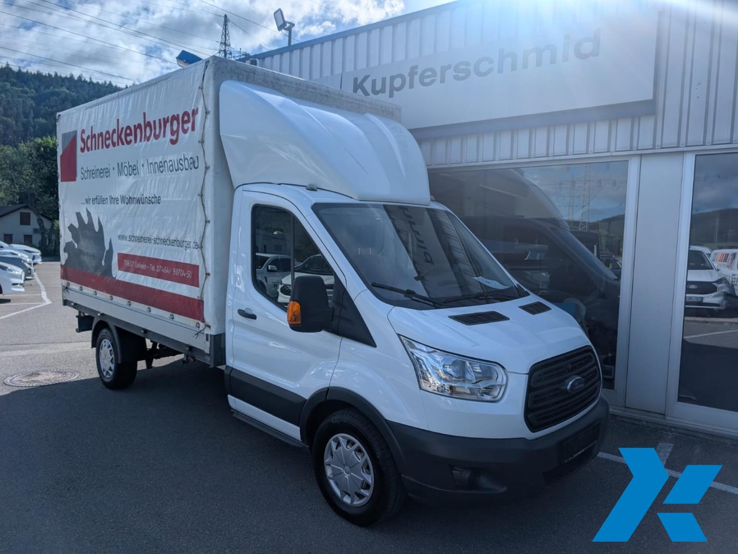 Ford Transit Pritsche 350 L3 Einzelkabine + Plane und