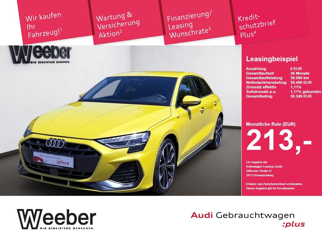 Audi A3 Sportback S line *MATRIX*KAMERA*NAVI*SHZ*KESS