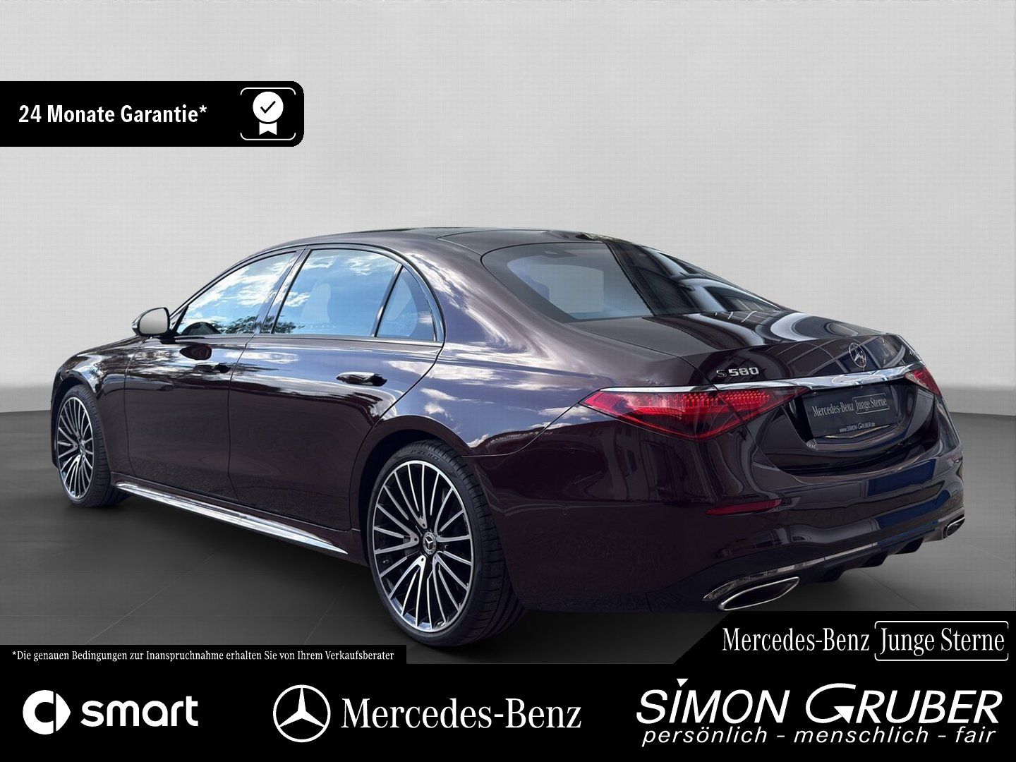 Fahrzeugabbildung Mercedes-Benz S 580 4M L AMG Night First-Class Executive Chauf