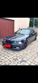 BMW 318i Cabrio 318i,Klima,schwarz,Cabrio,E36, - BMW 318: Cabrio, 318i E36