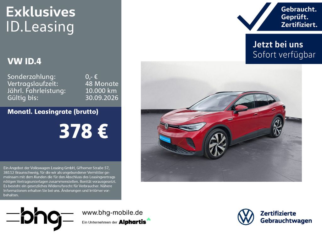 Volkswagen ID.4 Pro Perfomance *Matrix-LED *Rückfahrkamera
