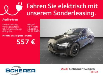 Audi Leasingangebot: Audi e-tron advanced 55 quattro 300 kW RFK AHK SHZ