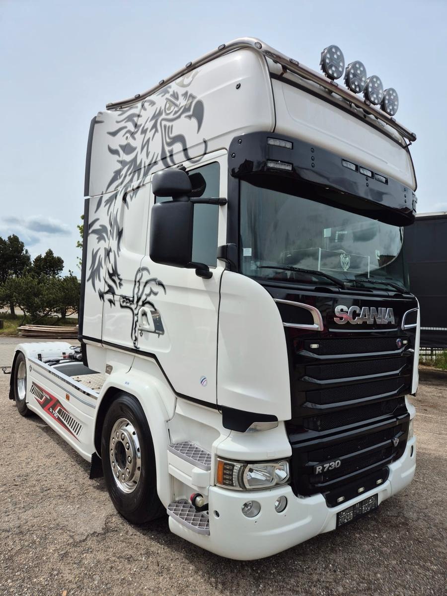 Scania R730 V8 EURO6, FULL AIR, ALU, Hydraulic, Retarde