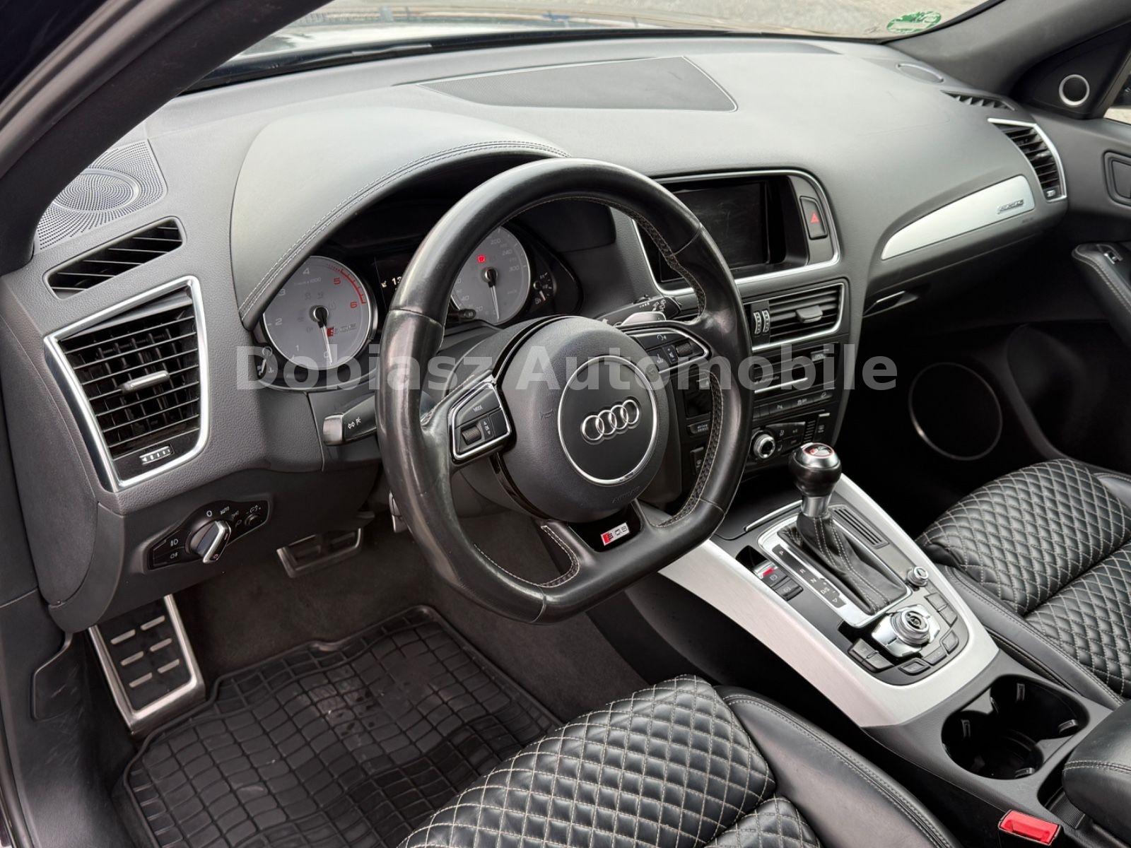 Audi SQ5 Competition 3.0 BiTDI 326 ch – Quattro – B&O – Cuir losanges – Jantes 21" – 188 458 km