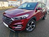 Hyundai +Tucson+Premium+Autom.+4WD+Pano+Leder rot - Hyundai TUCSON Gebrauchtwagen in Nürnberg