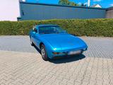 Porsche 924 Automatik Minerva blau Oldtimer - Porsche 924 mit Benzin-Antrieb: Automatik