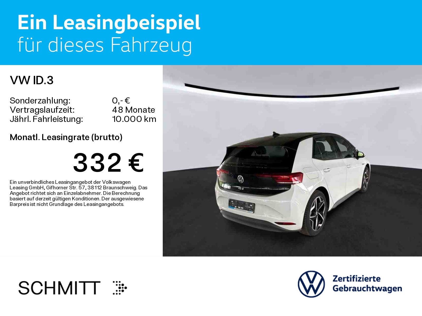 Volkswagen ID.3 Pro Performance*WÄRMEPUMPE*LED*KAMERA*PDC*S imagem 3