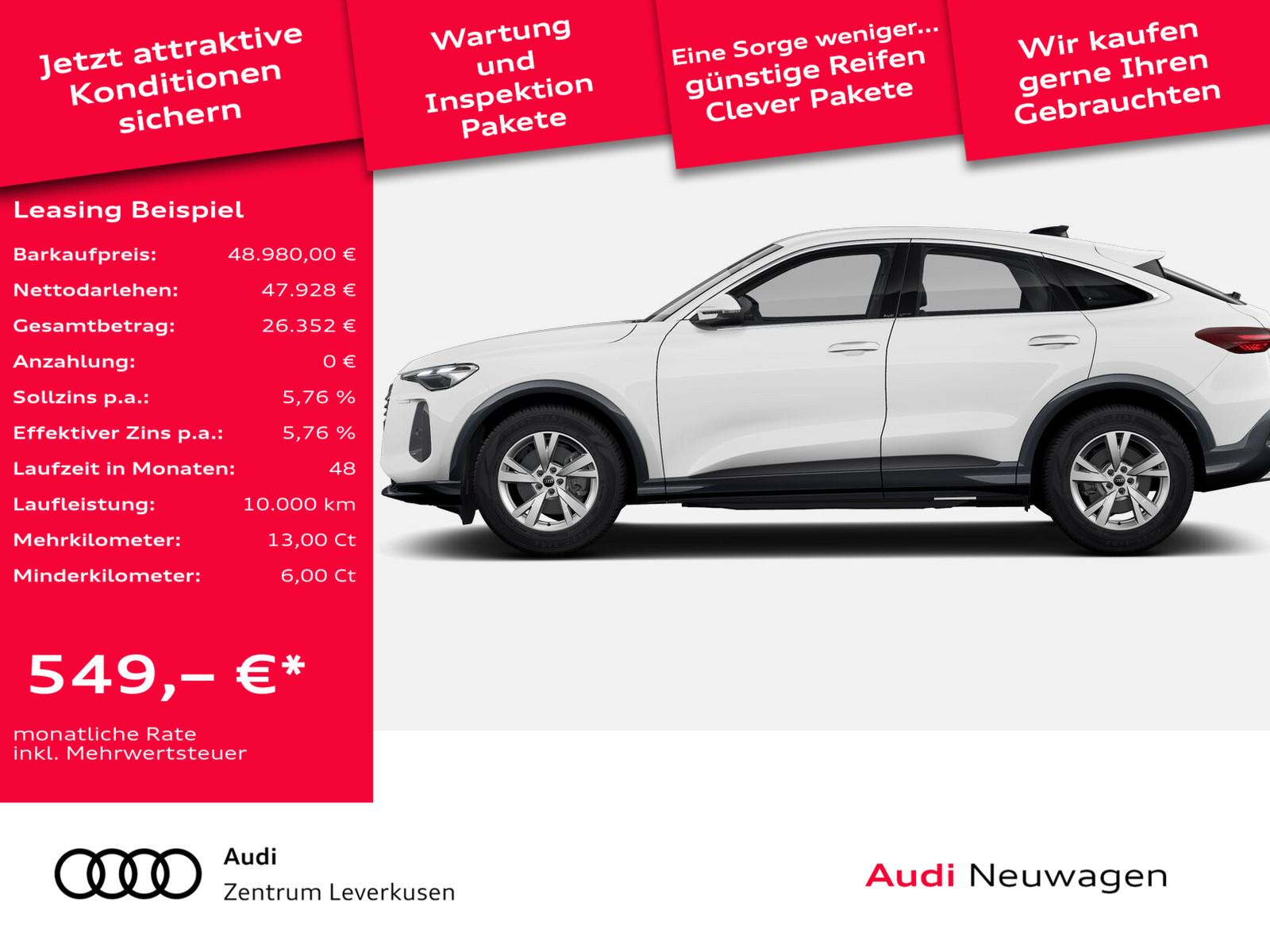 Audi Q5 Sportback TFSI S tronic NAVI VIRT LED SHZ CON