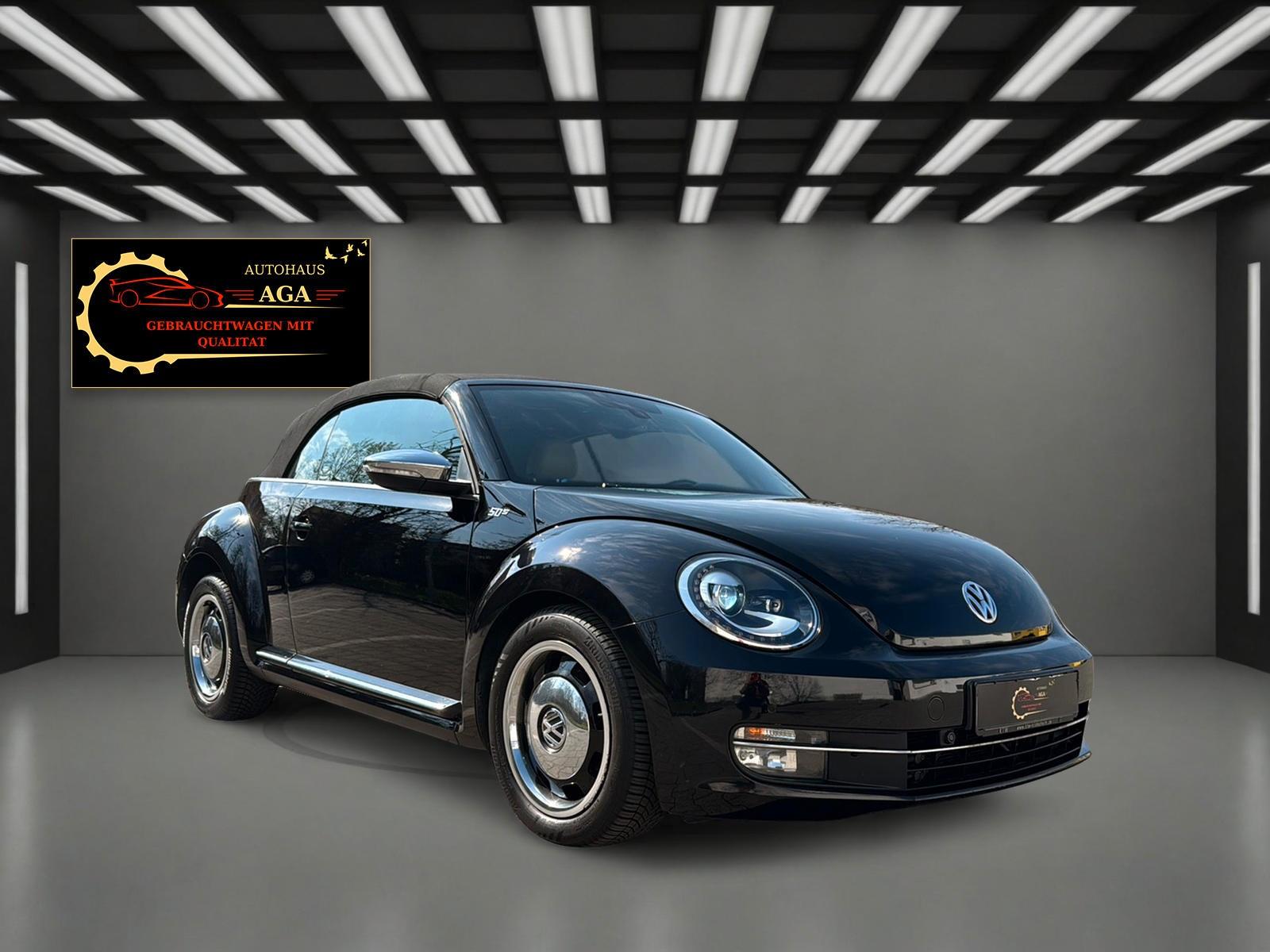 Volkswagen BEETLE CABRIO 50´s DESIGN*VOLL*DSG*LEDER*XENON*