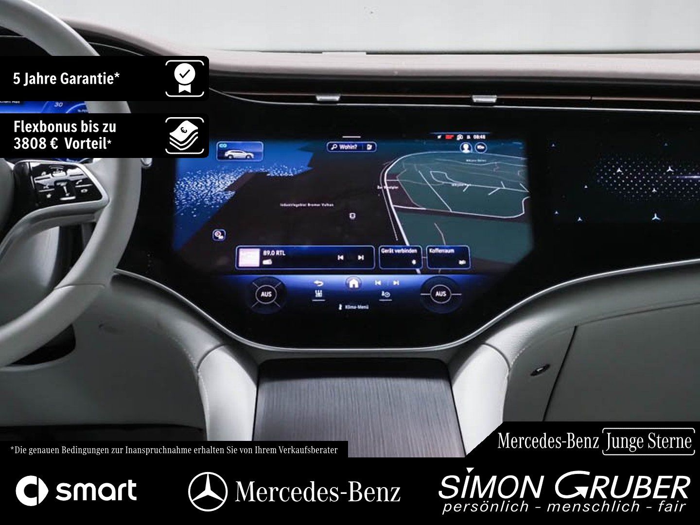 Fahrzeugabbildung Mercedes-Benz EQS 450 4M EArt Massage Sitzklima Fond-Entertain