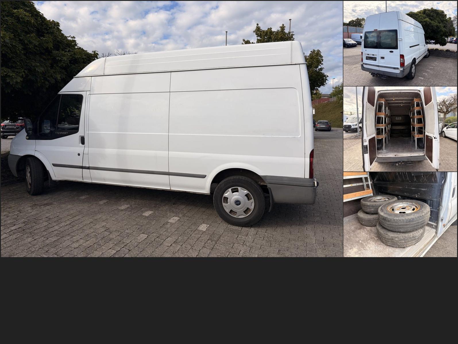 Ford Transit L3H3 AHK Regale Klima SR+WR