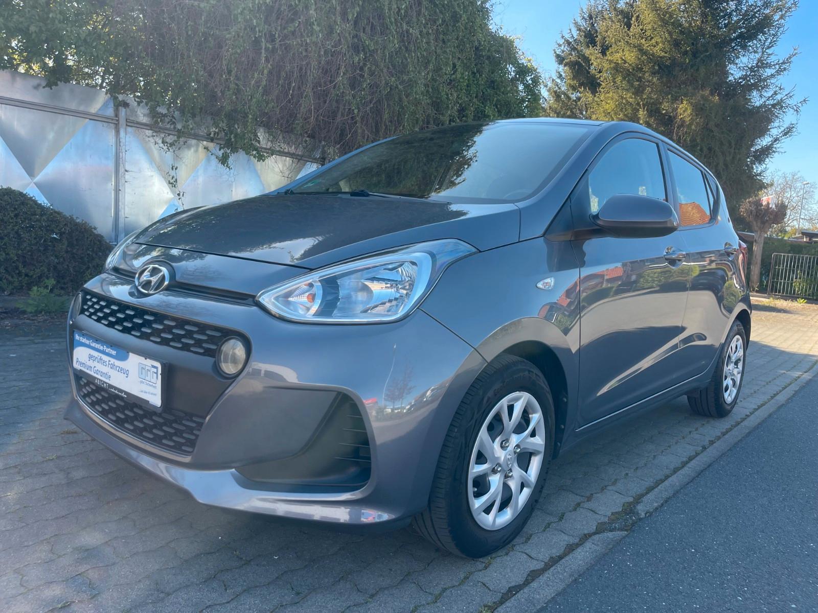 Hyundai i10 blue Navi Sitzheizung Klima Kamera