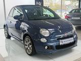 Fiat 500 S * Cabrio  *SPORT*ALU* PDC* 8 FACH - Fiat 500: Blau