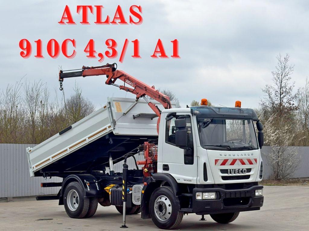 Iveco EUROCARGO 120E25*Kipper 4,20m*ATLAS 910C4,3/1 A1