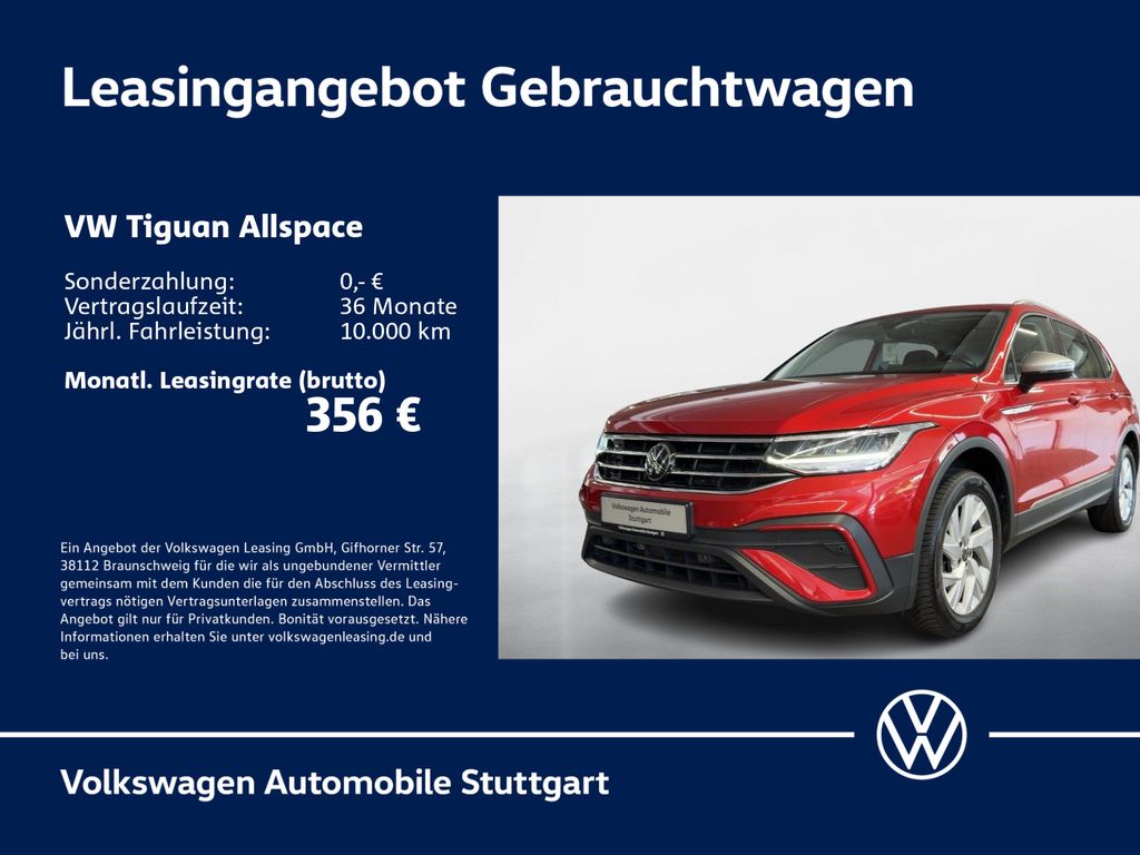 Tiguan Allspace Life 2.0 TDI DSG Klima SHZ PDC A