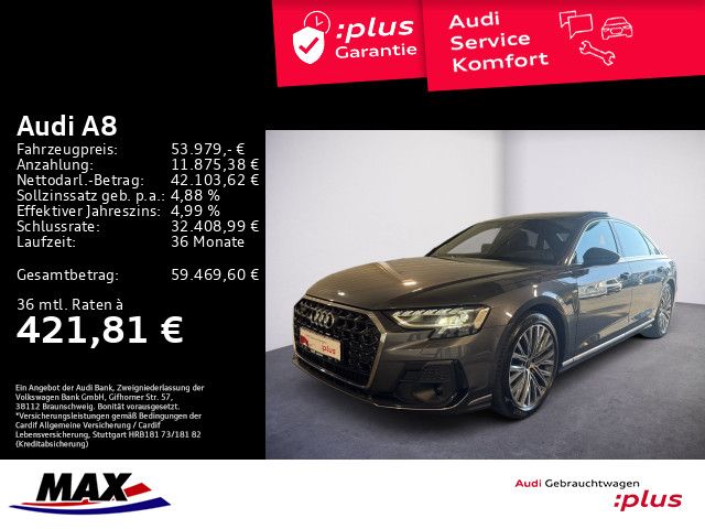 A8 Lang 50 TDI S LINE ALLRADL+HUD+MATRIX+PANO+AH