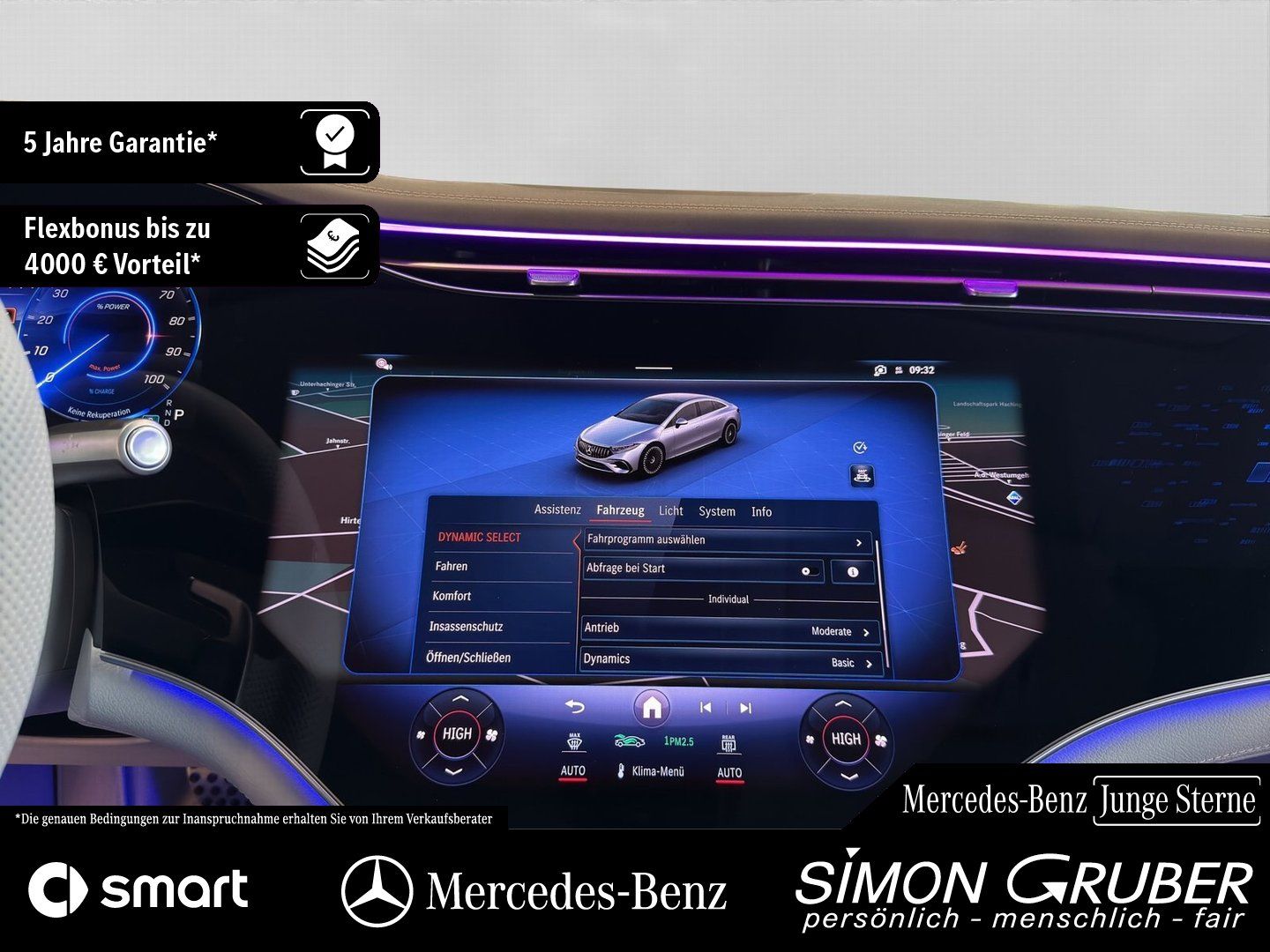 Fahrzeugabbildung Mercedes-Benz EQS 53 4M+ AMG Guard360 TV HUD 4*Massage