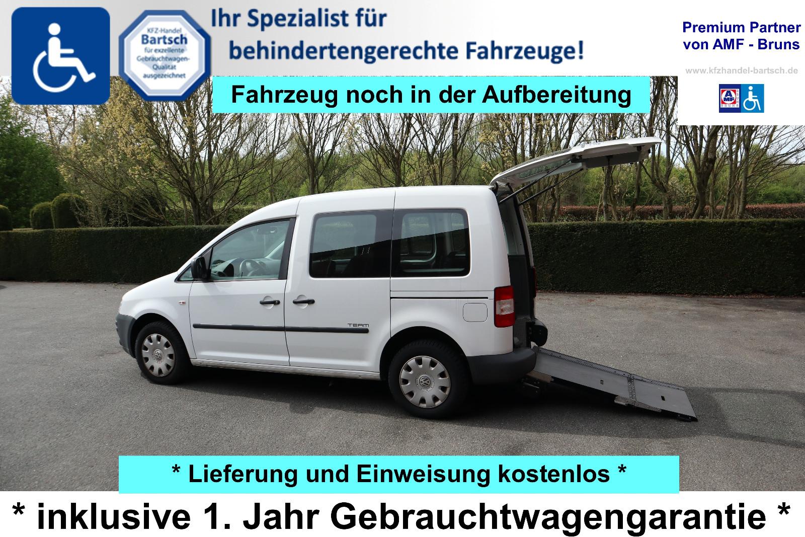 Volkswagen Caddy 1,4 Benziner*rollstuhlgerecht*AMF-Bruns*