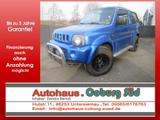 Suzuki Jimny Cabrio 4x4 4WD BULLFÄNGER RADIO AHK - blaue Suzuki Jimny