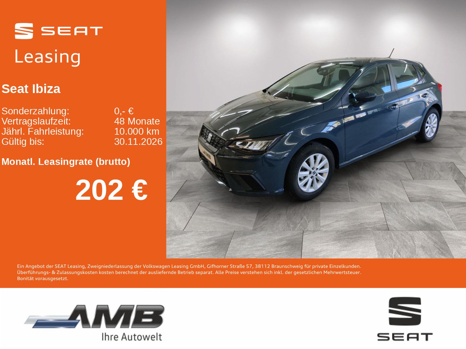 SEAT Ibiza Style 1.0 LED/Sitzhzg/Full Link