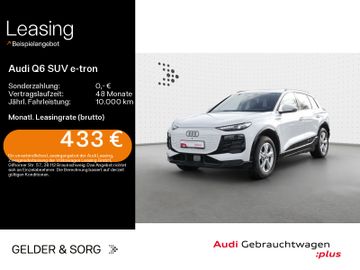 Audi Leasingangebot: Audi Q6 e-tron advanced 0,25%*ACC*Tech*Wärmepumpe*360