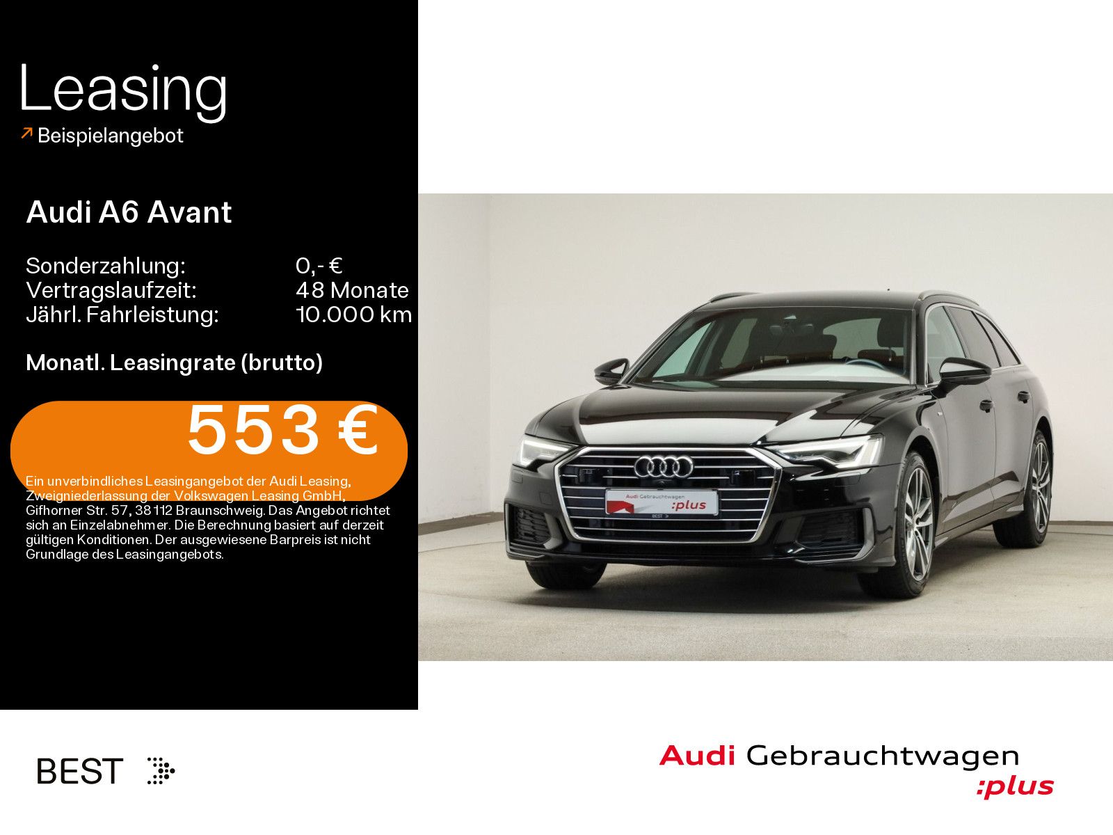 Audi A6 Avant sport 40 TDI S line ext. Matrix, Assist
