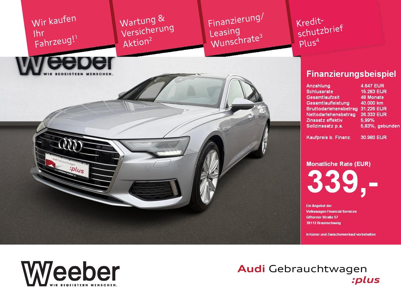 Audi A6 Avant design *PANO*KAMERA*LEDER*SIDE ASSIST*