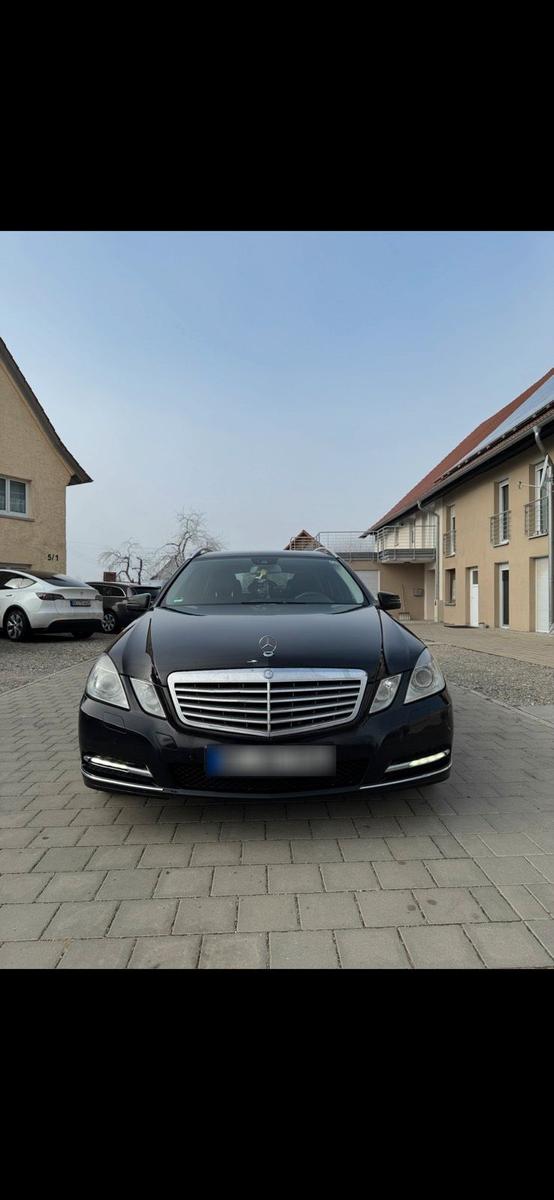 Mercedes-Benz E220 2012 — rear view