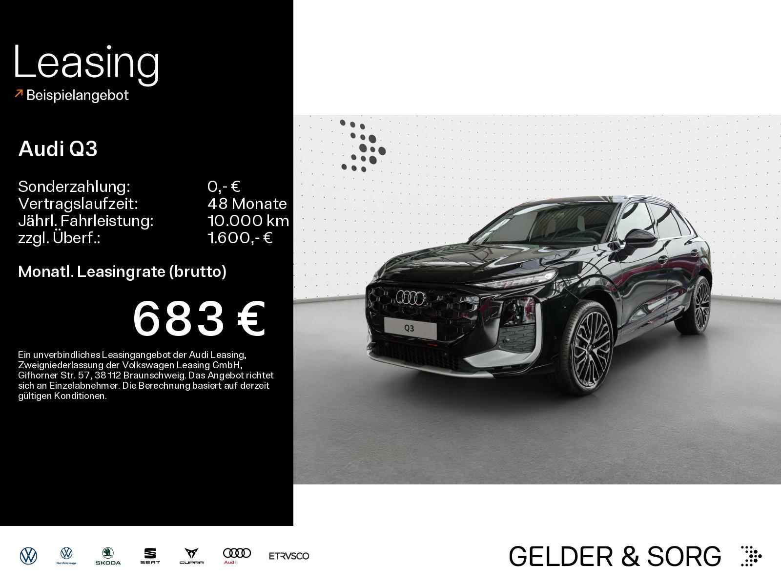 Audi Q3 SUV TFSI qu. S-line *SHZ*LED*Navi*