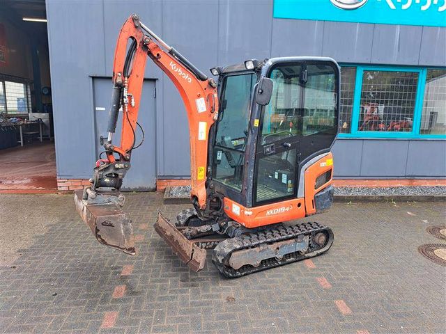 Kubota KX 019-4 Powertilt MS01, Grabenlöffel