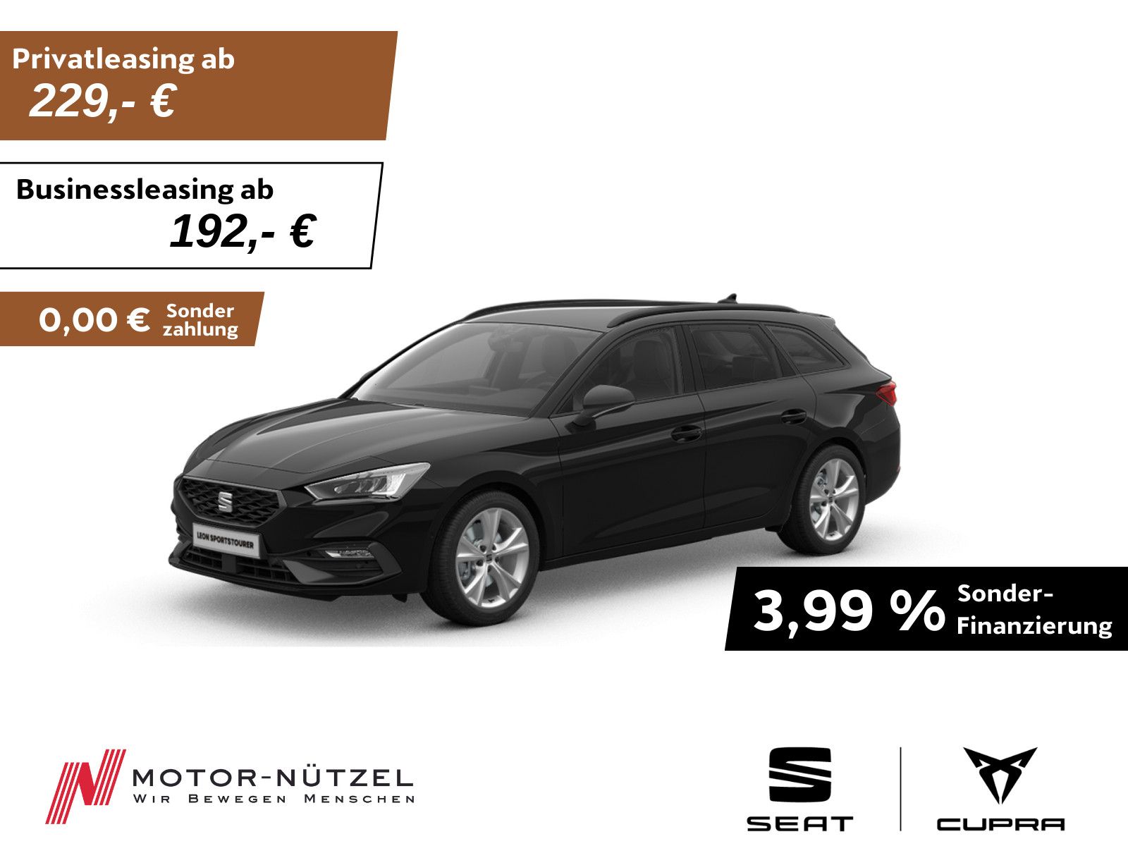 Seat Leon ST 1.5 eTSI DSG FR-LINE LED+NAV+ACC+SHZ+RFK