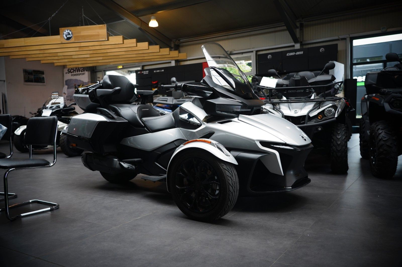 Fahrzeugabbildung Can Am Spyder RT LTD mit Armlehnen