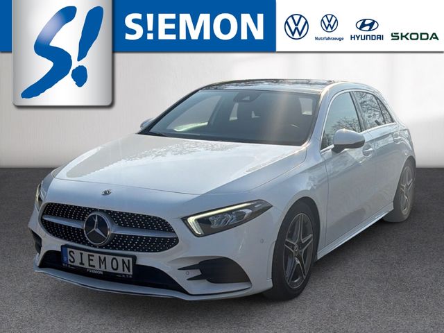 MERCEDES-BENZ A 250 DCT AMG Line AdaptLED Pano MBUX Nav SHZ PD