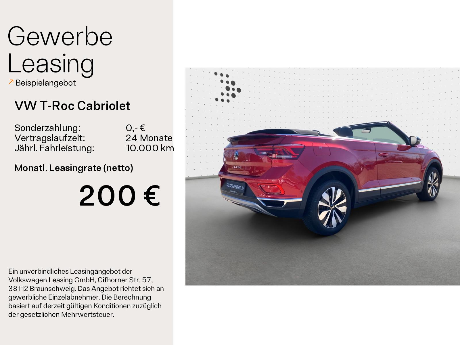 Volkswagen T-Roc Cabriolet TSI Goal*RFK*LED*ACC*Digital, миниатюра 2