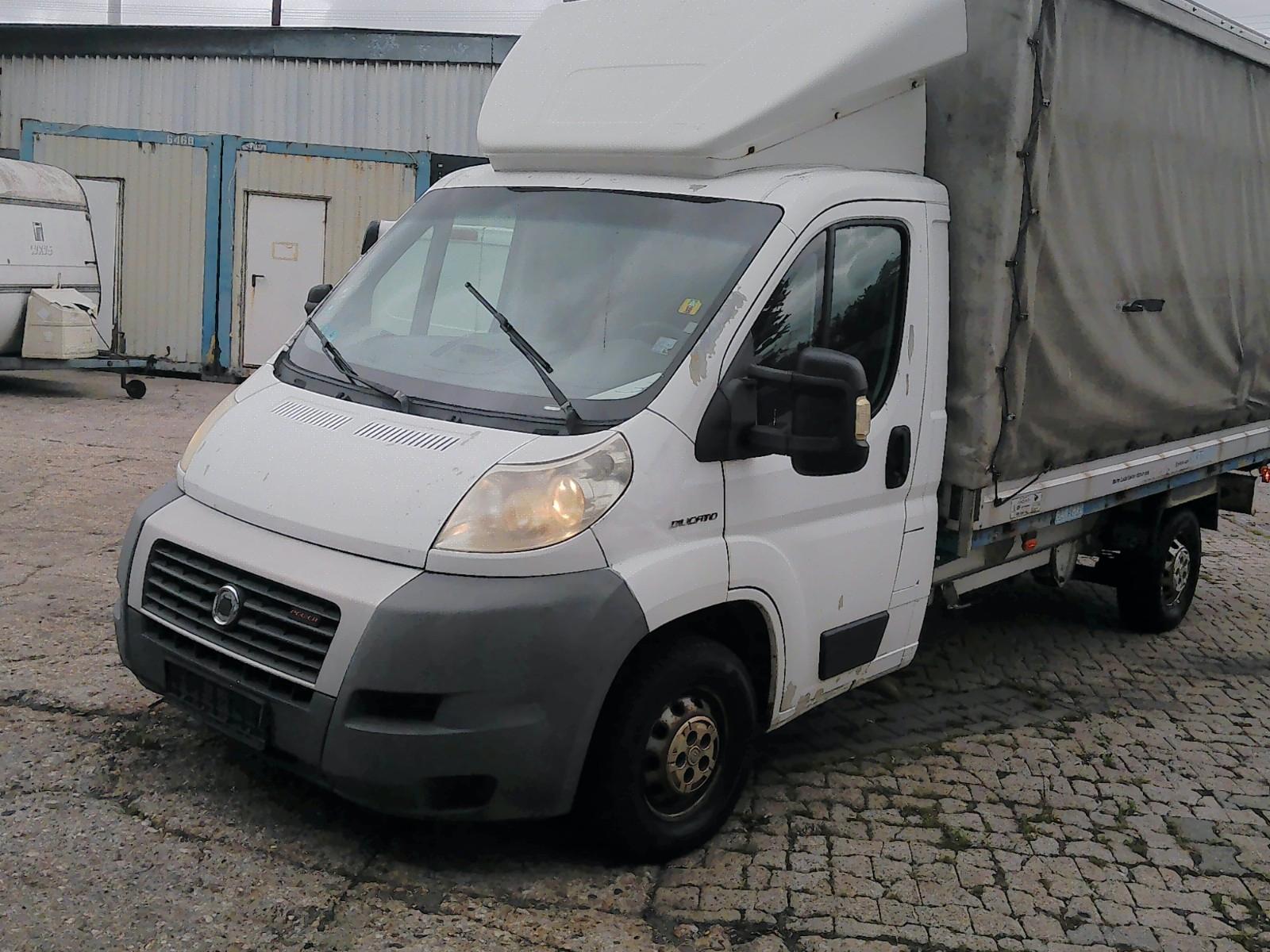 Fiat Ducato Pritsche/Plane Einzelkabine 160