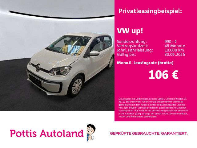 Volkswagen up! 1.0 MPI PDC KAMERA BLUETOOTH KLIMA