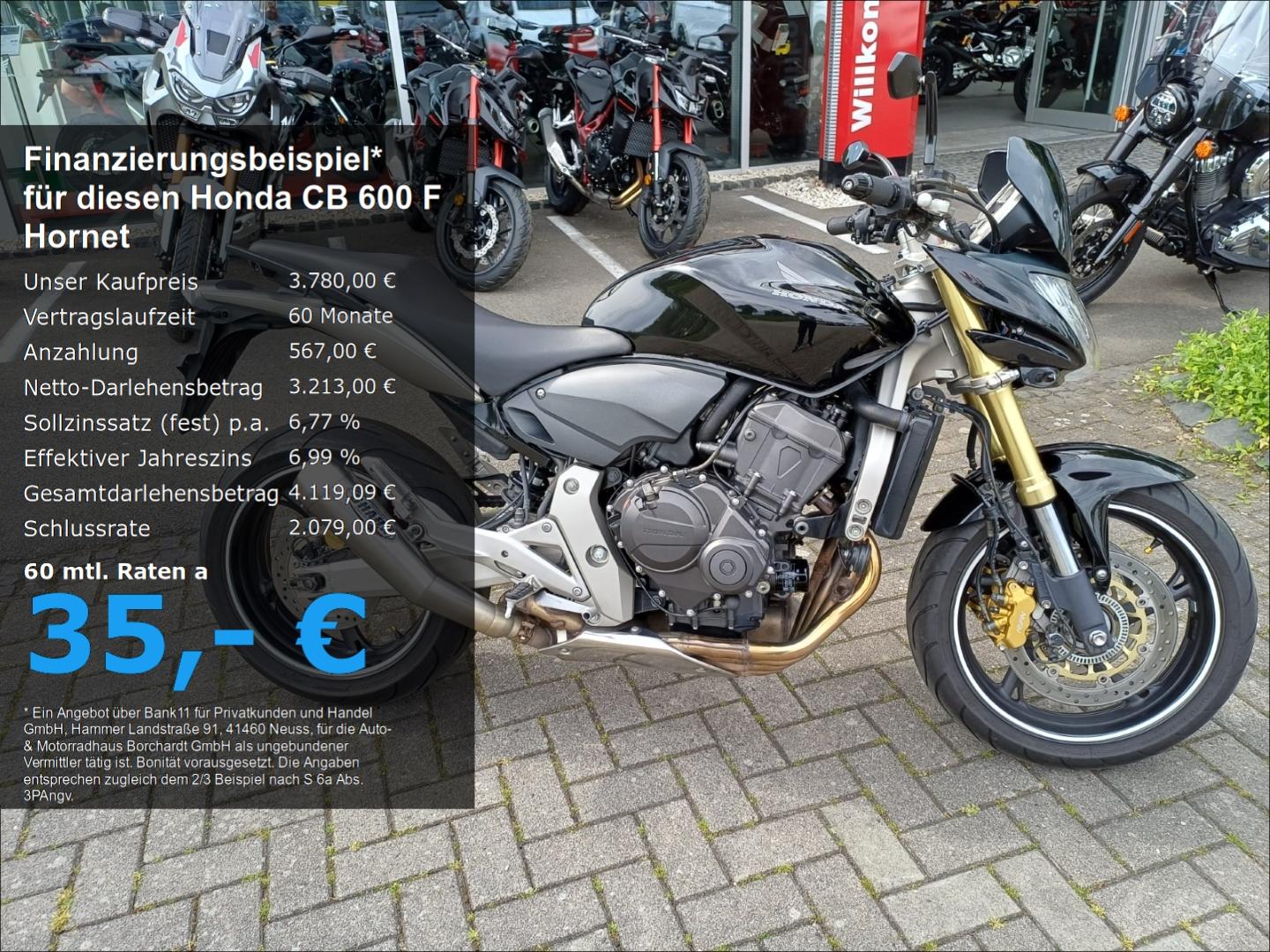 Honda CB 600 F Hornet PC41* Shark-Auspuff*LSL-Lenker*A
