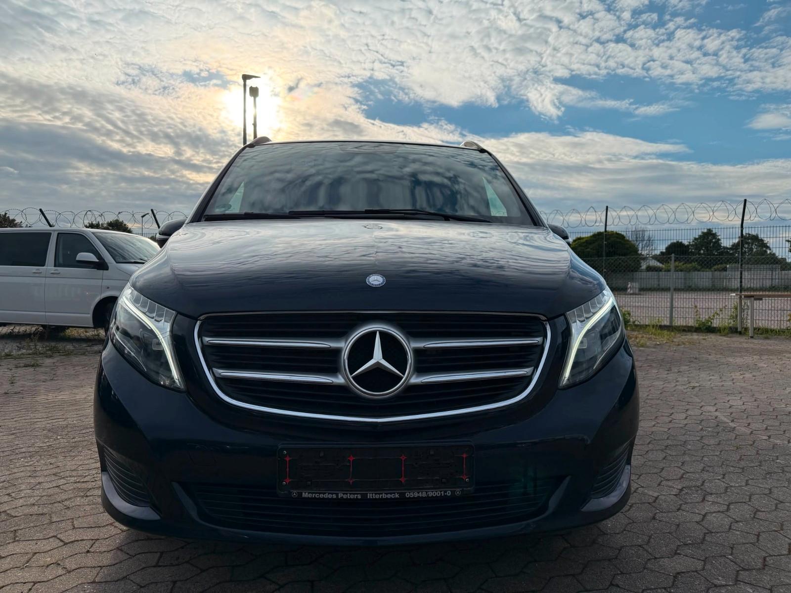 MERCEDES-BENZ V250 EDITION LONG / LED- 2 PORTES  / 2EME MAIN | 190 ch | BVA | ATTELAGE | HAYON ÉLECTRIQUE |