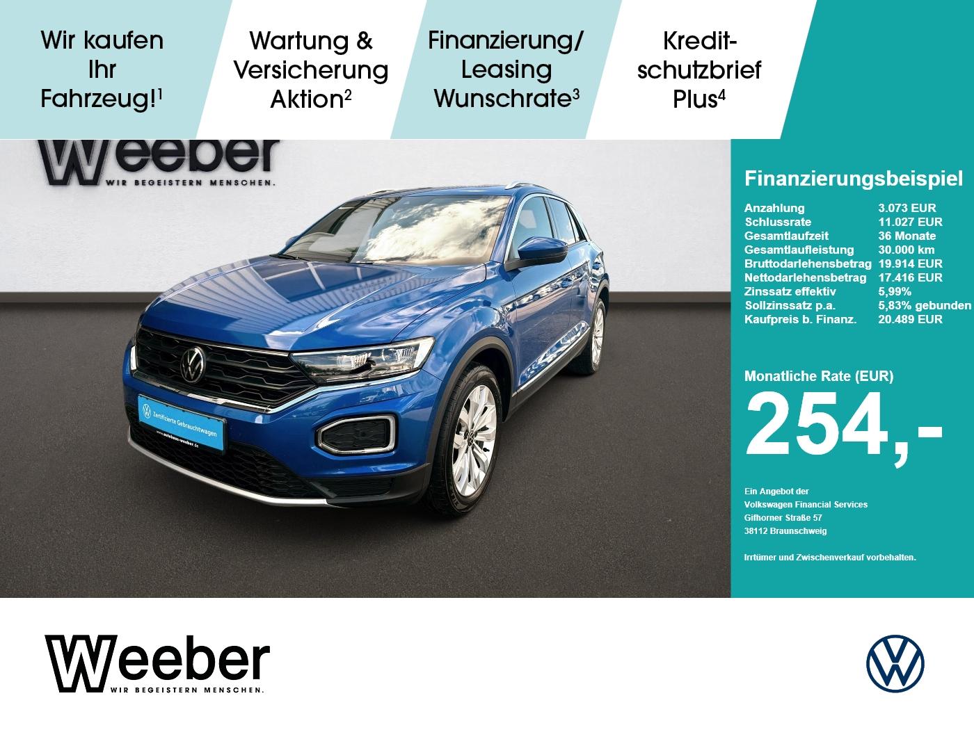 Volkswagen T-Roc Sport *LED*NAVI*PANO*STHZ*ACC*SHZ*PDC*