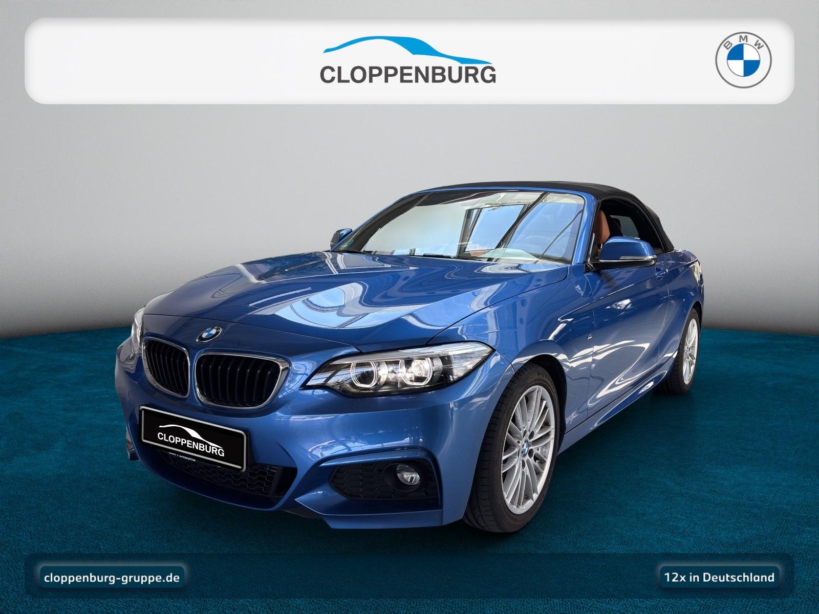 BMW 218d Cabrio M Sportpaket Navi+SHZ+KeyGO+HiFi+LED