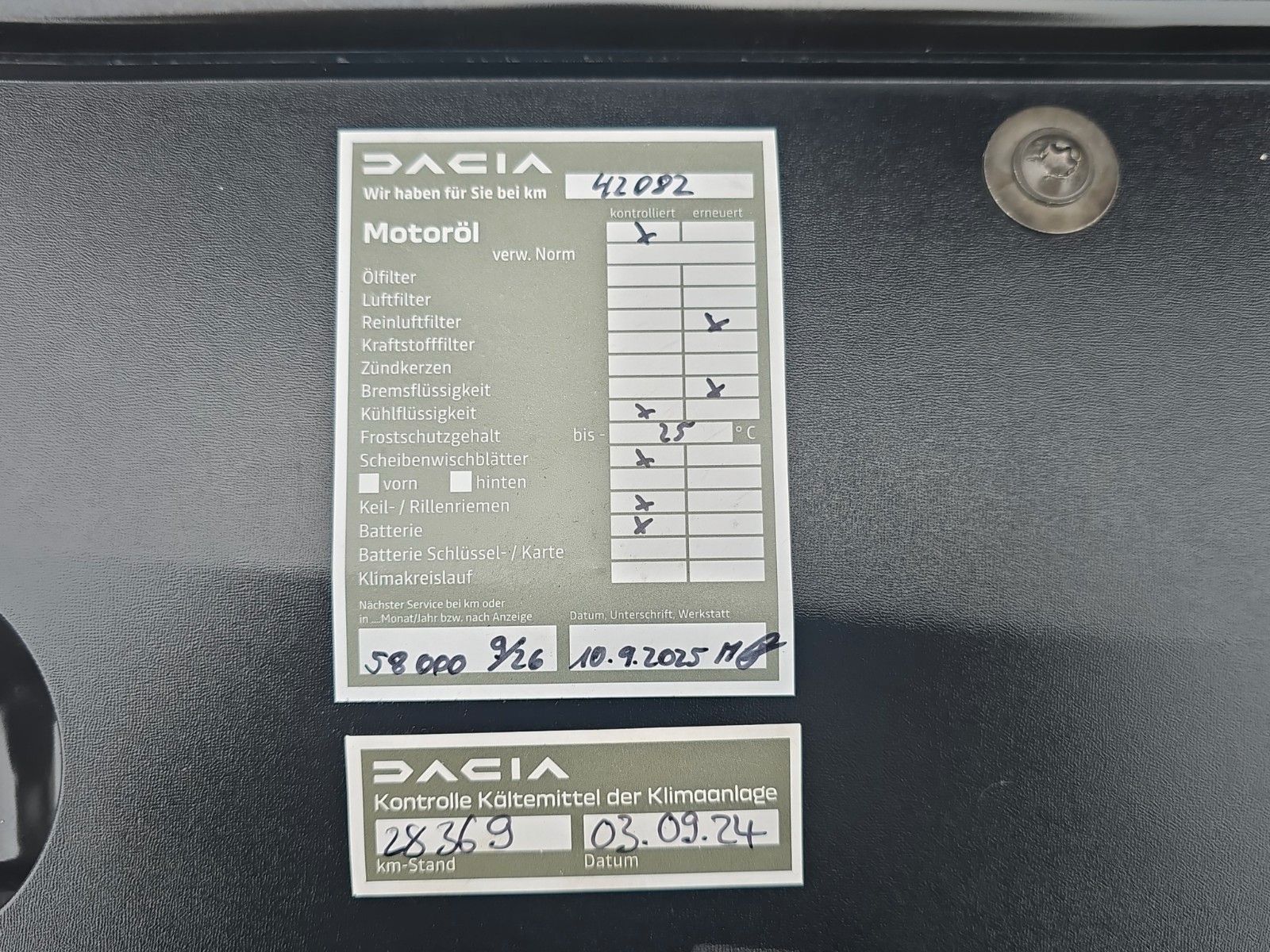 Fahrzeugabbildung Dacia Sandero III Stepway Comfort Aus 1.Hand Top