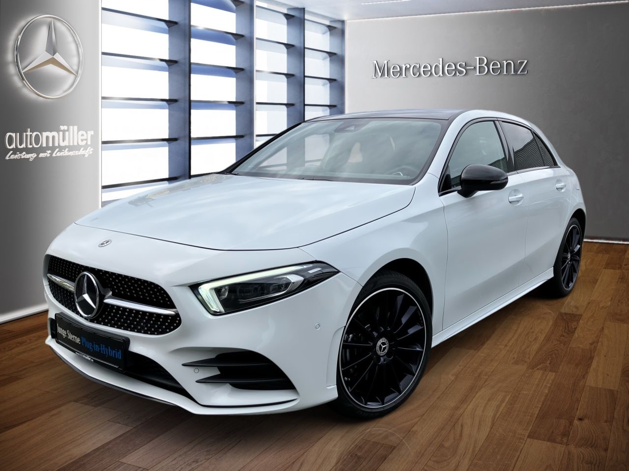 Mercedes-Benz A 250 e AMG+NIGHT+PANO+AHK+BURM+MEMORY+CARPL+