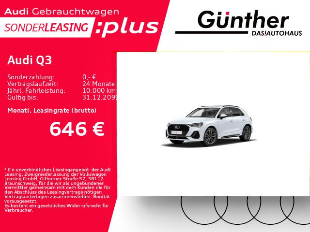 Audi Q3 40 TFSI QUATTRO S-LINE+LEDER+PANORAMADAC+LED+