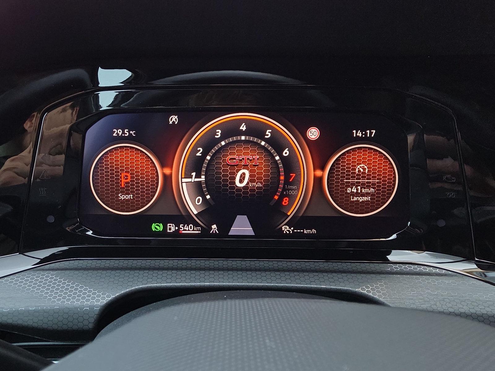 Volkswagen Golf VIII 2,0 TSI DSG GTI AHK+NAVI+RÜCK.KAM+HAR, миниатюра 13