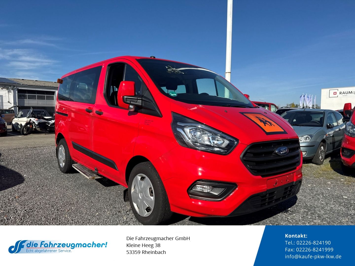 Fahrzeugabbildung Ford Transit Custom Tourneo 320 L1 Trend *EXPORT*4143